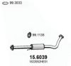 HONDA 18220S2HE02 Middle Silencer